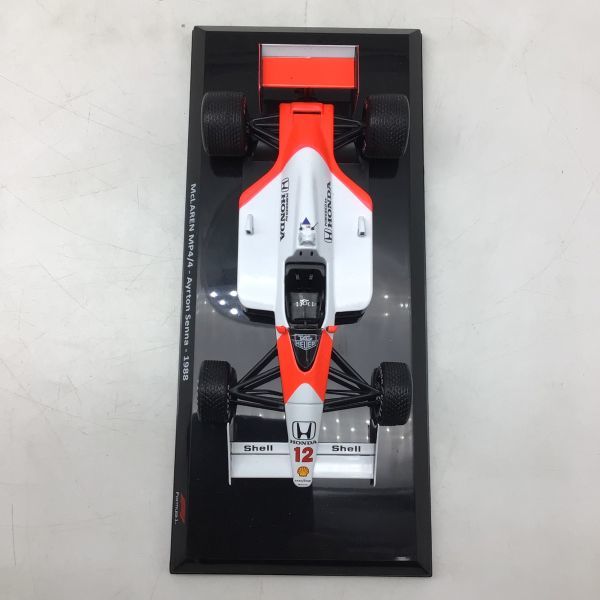 9730 Formula フォーミュラ 1988 アイルトンセナ McLaren HONDA ホンダ ミニカー 2台セット MP4/4 1/43_画像3