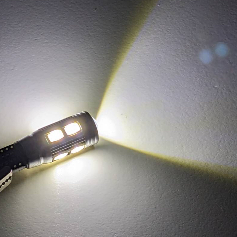 C26 セレナ T10 LED バルブセット 爆光 ポジション スモール ランプ ナンバー灯 ルームランプ 室内灯 日産 ホワイト 10個セット 送料無料_画像3