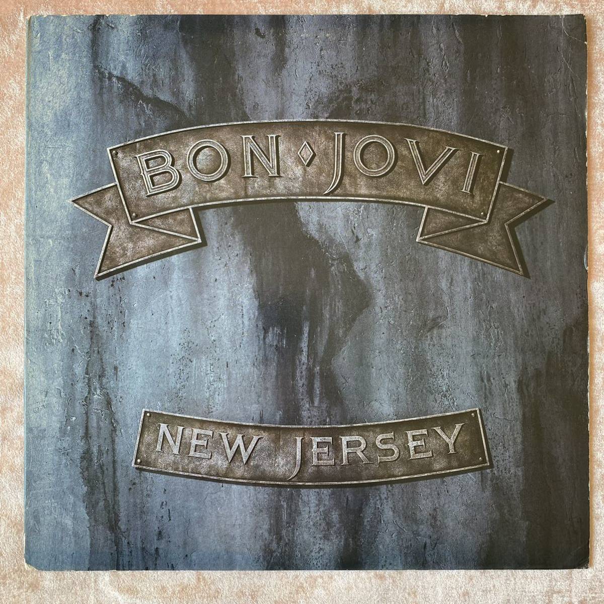 【レコード】BON JOVI / NEW JERSEY USオリジナル Sterling刻印 ボン・ジョヴィ ニュー・ジャージー_画像1