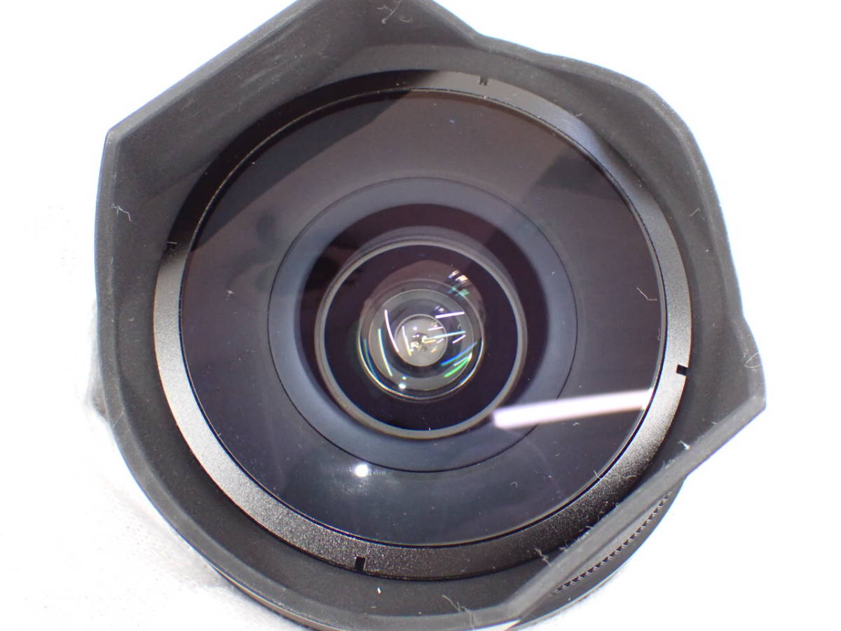 UH1151《動作OK》【美品】SONY デジタル一眼カメラα用魚眼レンズ Fisheye 16mm F2.8 SAL16F28_画像3