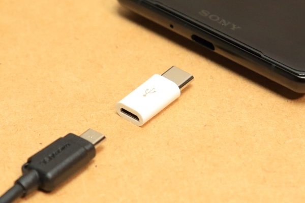 [MicroUSB→Type-C変換コネクタ]送料無料 前のスマホの充電ケーブルを活用できる マイクロUSBをタイプCコネクタに変換 新品 即決_画像10