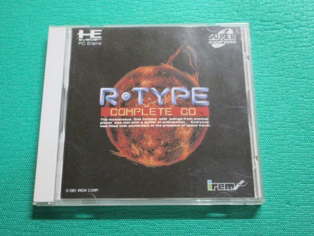 *ジャンク*　PCエンジン　R・TYPE　COMPLETE CD　⑤_画像1