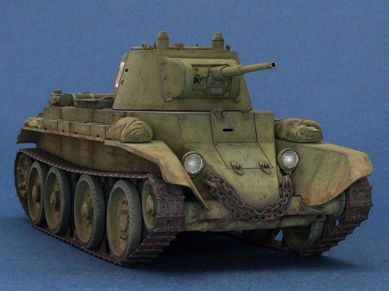 ■完成品■ タミヤ 1/35 ソビエト陸軍 ＢＴ-７ 快速戦車
