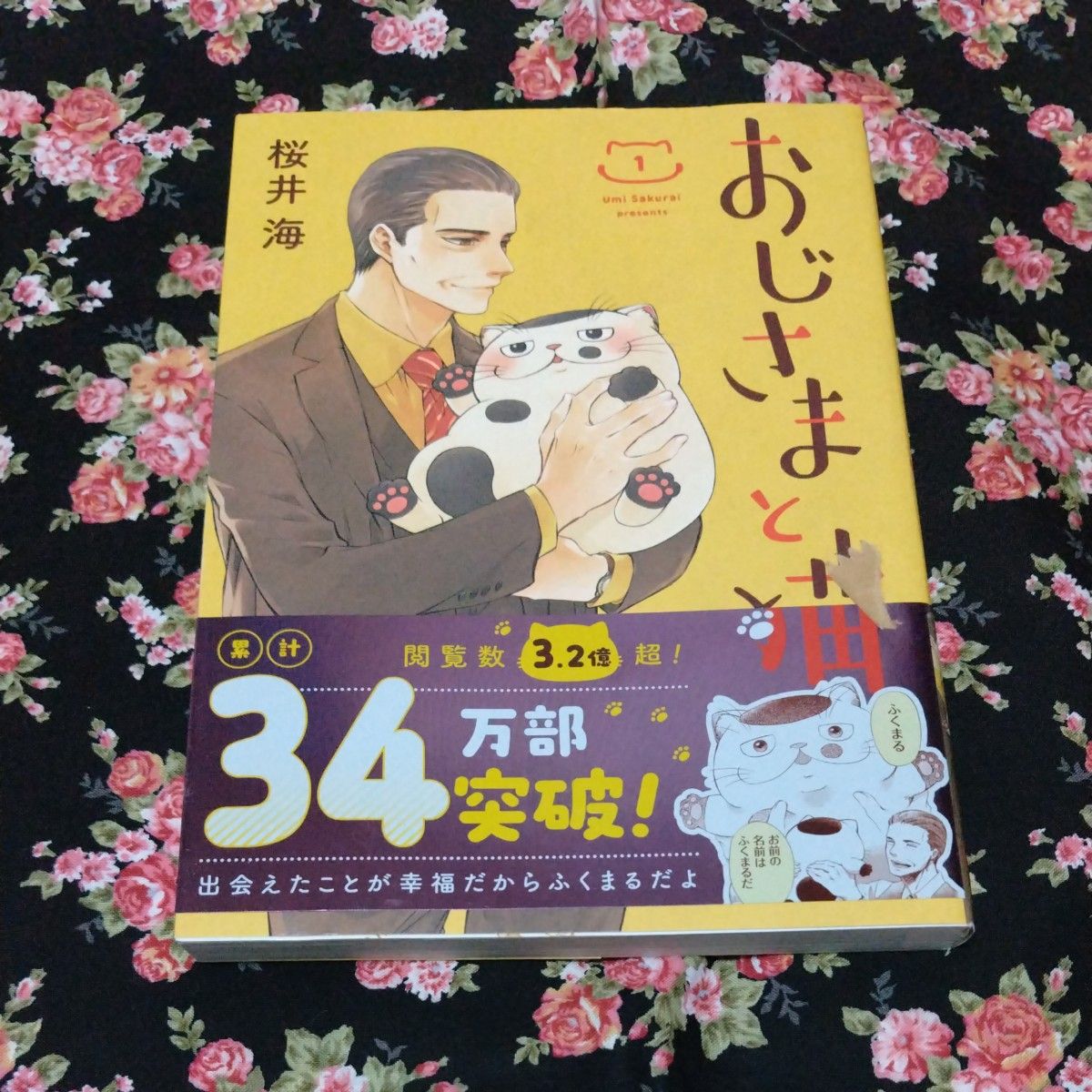 桜井海著『 おじさまと猫　1』帯付き