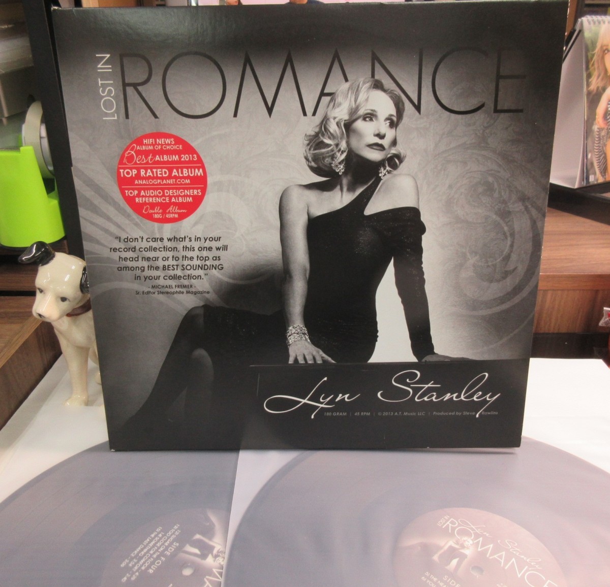 ZK3｜【 2LP(180g VINYL) / 2013 A.T.Music LLC /g/f 】Lyn Stanley（リン・スタンリー）「Lost In Romance」_画像1