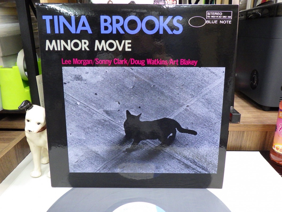 ZK4｜無傷！【 LP / BLUE NOTE JP 特典/非売品/not for sale 】TINA BROOKS 「MINOR MOVE」ティナ・ブルックス