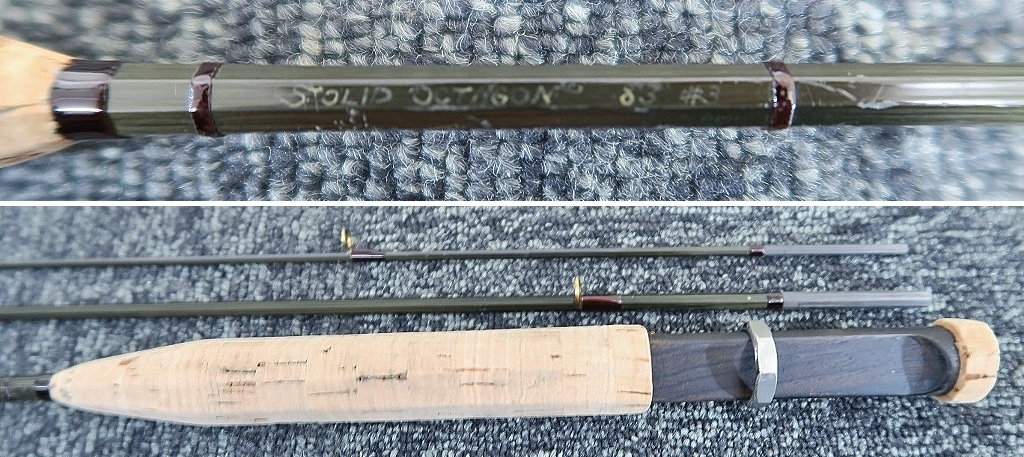 Yahoo!オークション - SOLID OCTAGON 8'3" ♯3 フライロッド Yahoo!オークション - SOLID OCTAGON 8'3" ♯3 フライロッド
