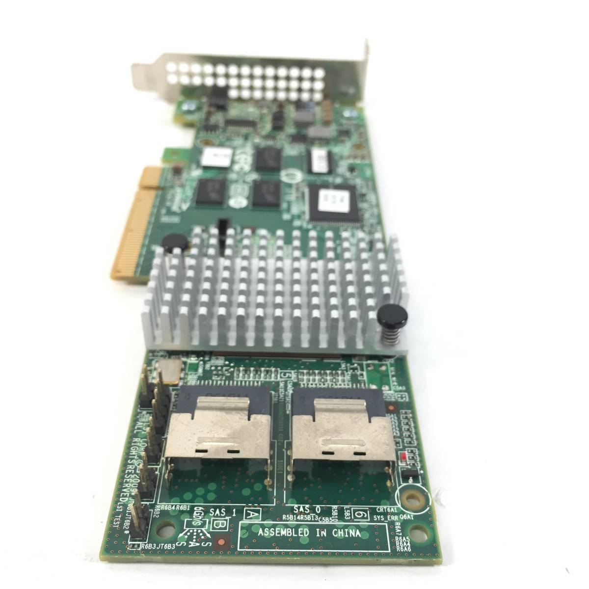 K5102373 LSI 6Gb/s SASカード L3-25239-25A SAS カード 1点【現状お渡し品】_画像3