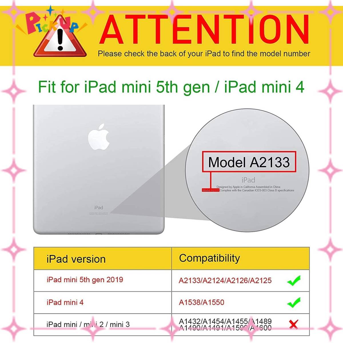 【人気商品】iPad Mini5 ケース 2019/ iPad Mini4 ケース 7.9インチタブレットケース 軽量 手帳型 3_画像6