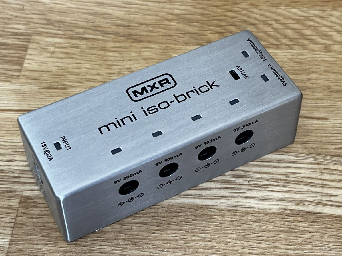 MXR Mini Iso-Brick 中古美品 パワーサプライ MXR M239 MINI ISO-BRICK パワーサプライ 中古|Yahoo!フリマ