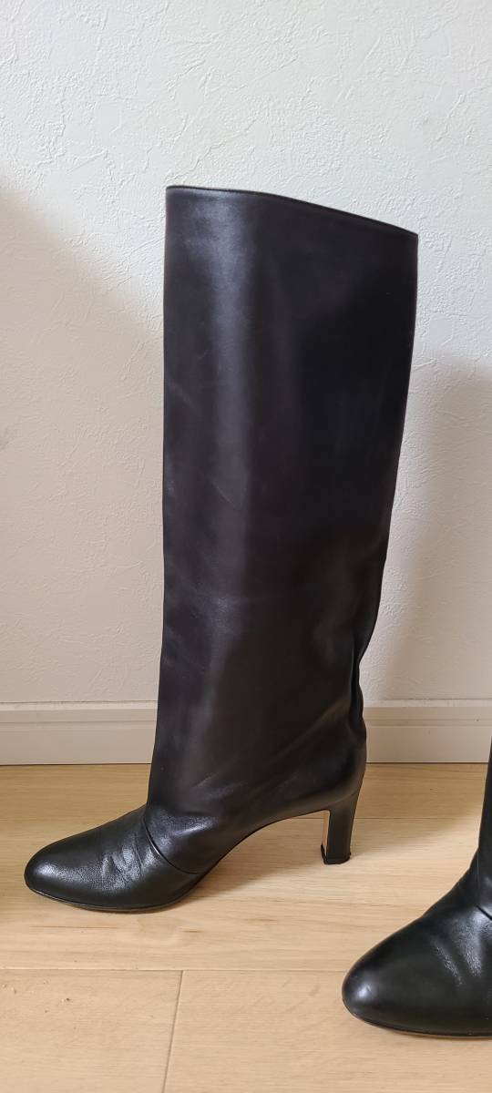  great popularity ne blow ni boots *24 centimeter * black * tube futoshi 