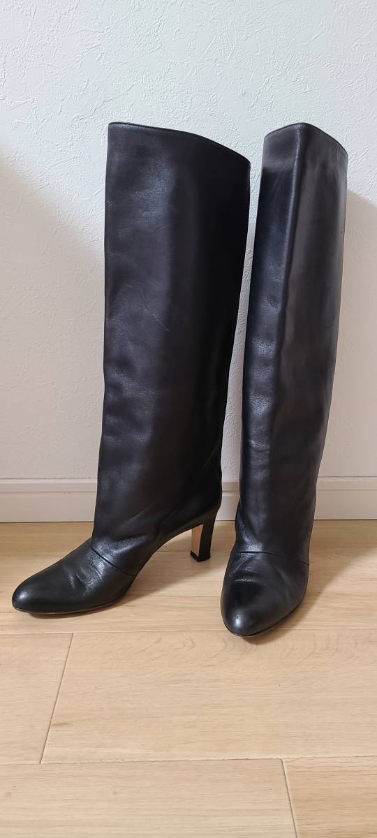  great popularity ne blow ni boots *24 centimeter * black * tube futoshi 