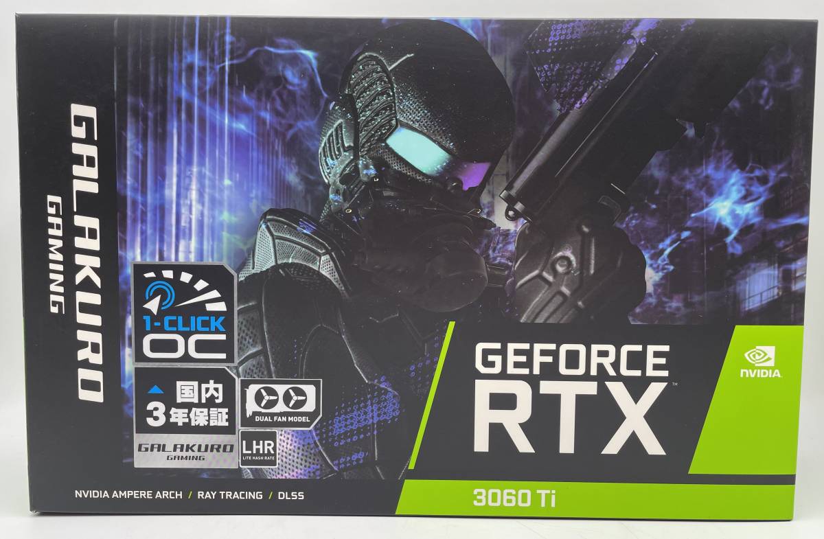 グランドセール 玄人志向 (クロウトシコウ) GG-RTX3060Ti-E8GB/DF/LHR