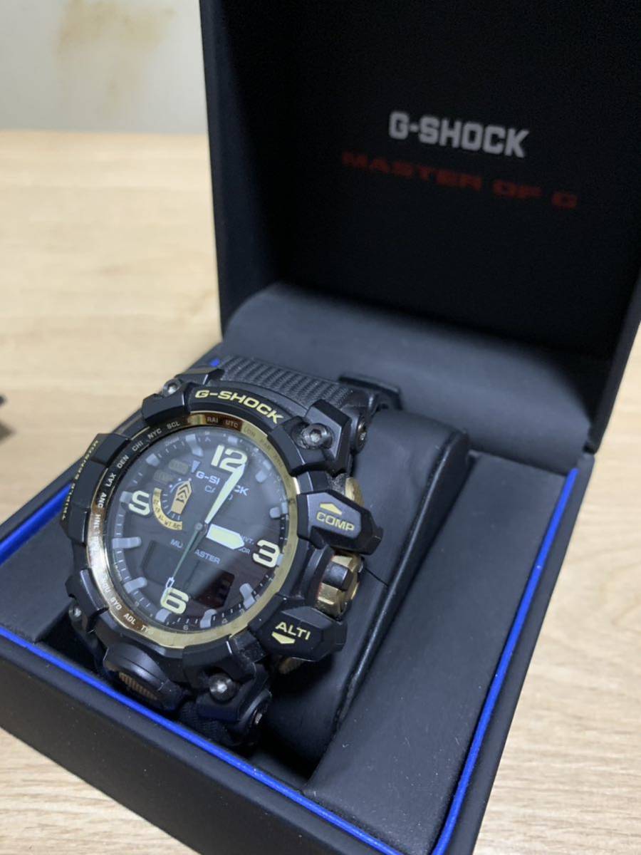 流行 G-SHOCK マッドマスター GWG-1000GB-1AJF 電波ソーラー ブラック