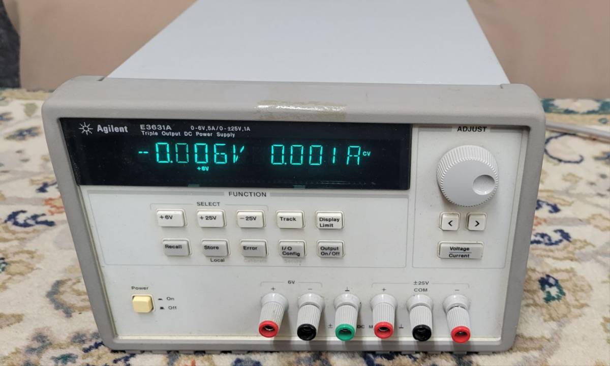 Yahoo!オークション - Agilent E3631A 直流安定化電源(トリプル出力) Yahoo!オークション - Agilent E3631A 直流安定化電源(トリプル出力)