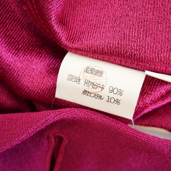 #anc ミズレイコ MS.REIKO ジャケット 13 紫 バラ柄 薄手 大きいサイズ レディース [842791]_画像5