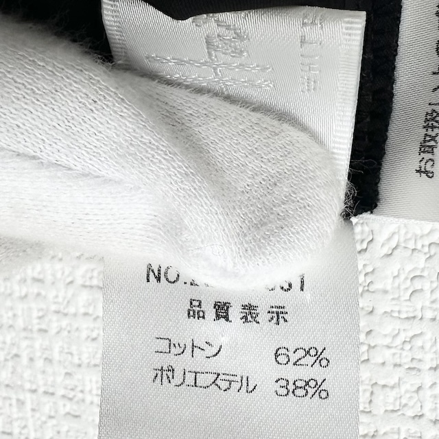 #snc ハロッズ Harrods シャツ ブラウス 2 黒 ボウタイ 光沢 半袖 レディース [753680]_画像4