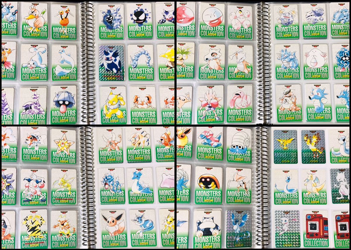 ポケモン カードダス 緑版 全153種類 フルコンプ No.1〜151＋2 Pokemon card complete set Beauty products ①_画像4