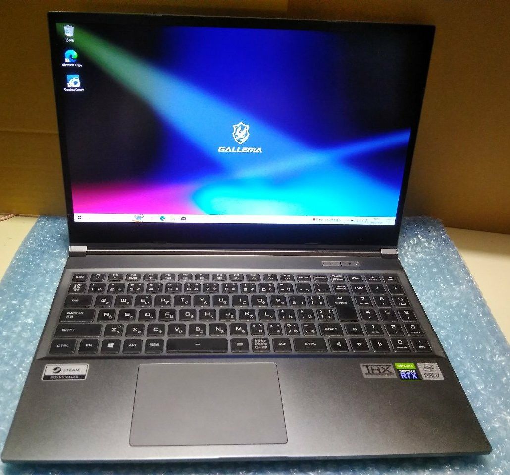 【ゲーミングノート】GALLERIA XL7R-R36 / i7-10875H ドスパラ GALLERIA XL7R-R36の実機レビュー - the比較