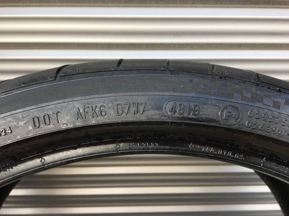 中古タイヤ コンチネンタル Continental スポーツコンタクト SportContact 6 AO 275/30R20 97Y 2019年製 1本 275/30ZR20 XL アウディ RS4_画像4