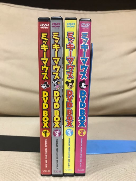 ■ ミッキーマウス DVD BOX vol.1 & 2 & 3 & 4 ■ 全4巻セット　※各DVD2枚組 ※vol.1以外は日本語吹き替え版/日本語・英語字幕版　送料396_画像2