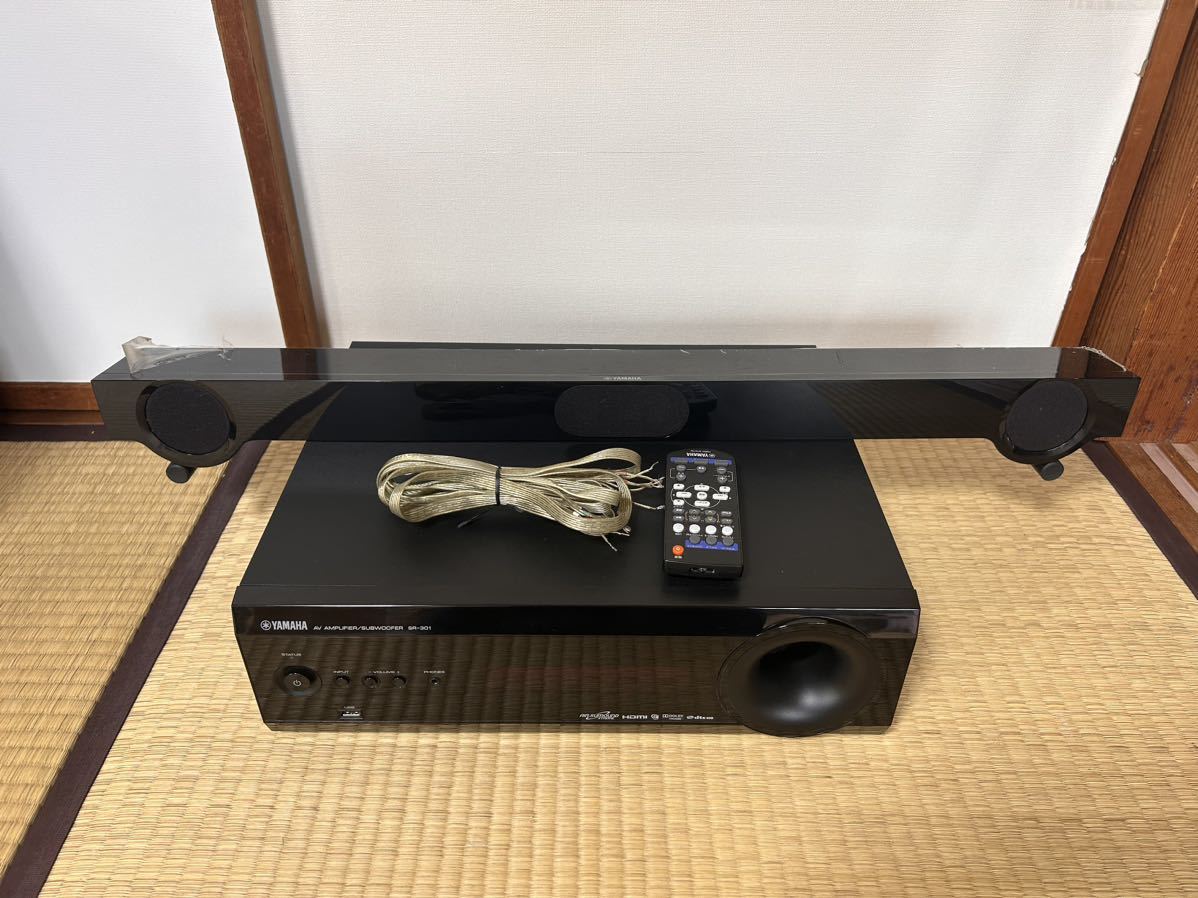 YAMAHA YHT-S401 ヤマハ ホームシアター スピーカー NS-BR301 SR-301