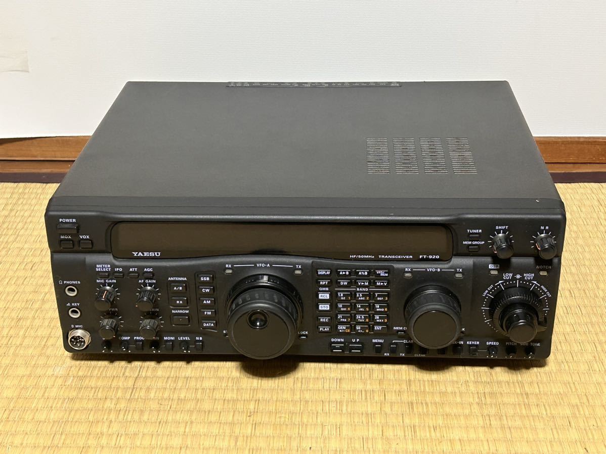 YAESU FT-920 アマチュア無線機 HFトランシーバー-