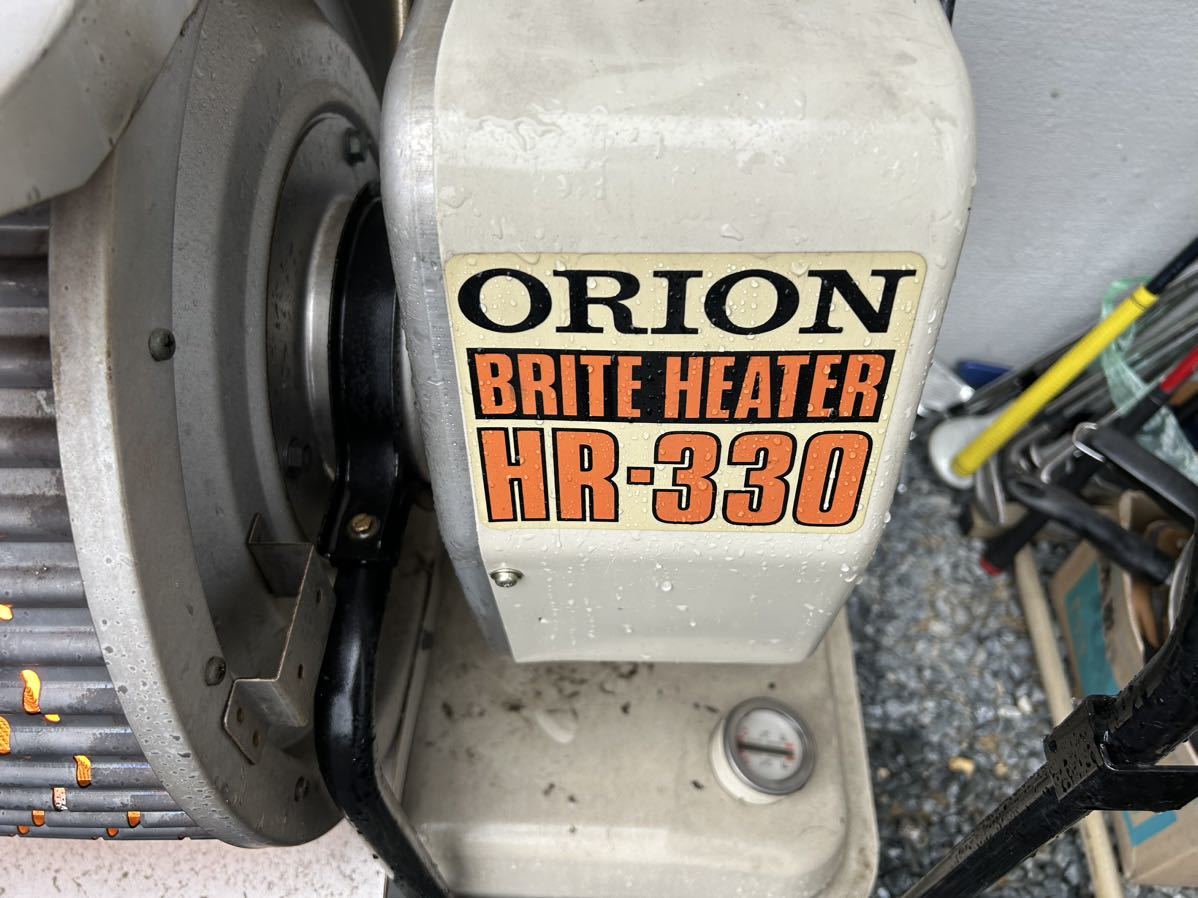 ORION Orion яркий обогреватель HR-330L 100V керосин, бак емкость 54L рабочий товар 