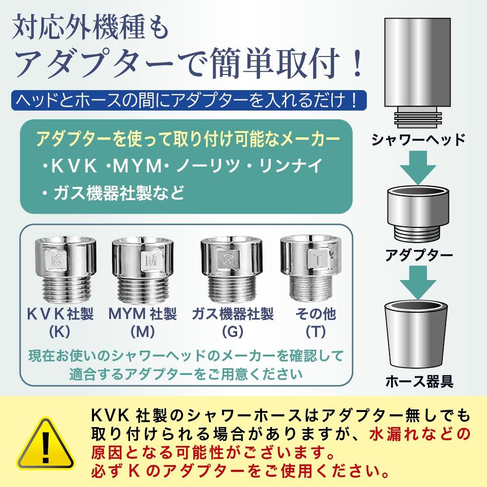 シャワーヘッド ナノバブル 節水 手元止水 マイクロバブル アダプター付き TOTO規格 ウルトラ ミスト 水圧 口コミ 交換方法 美容_画像10