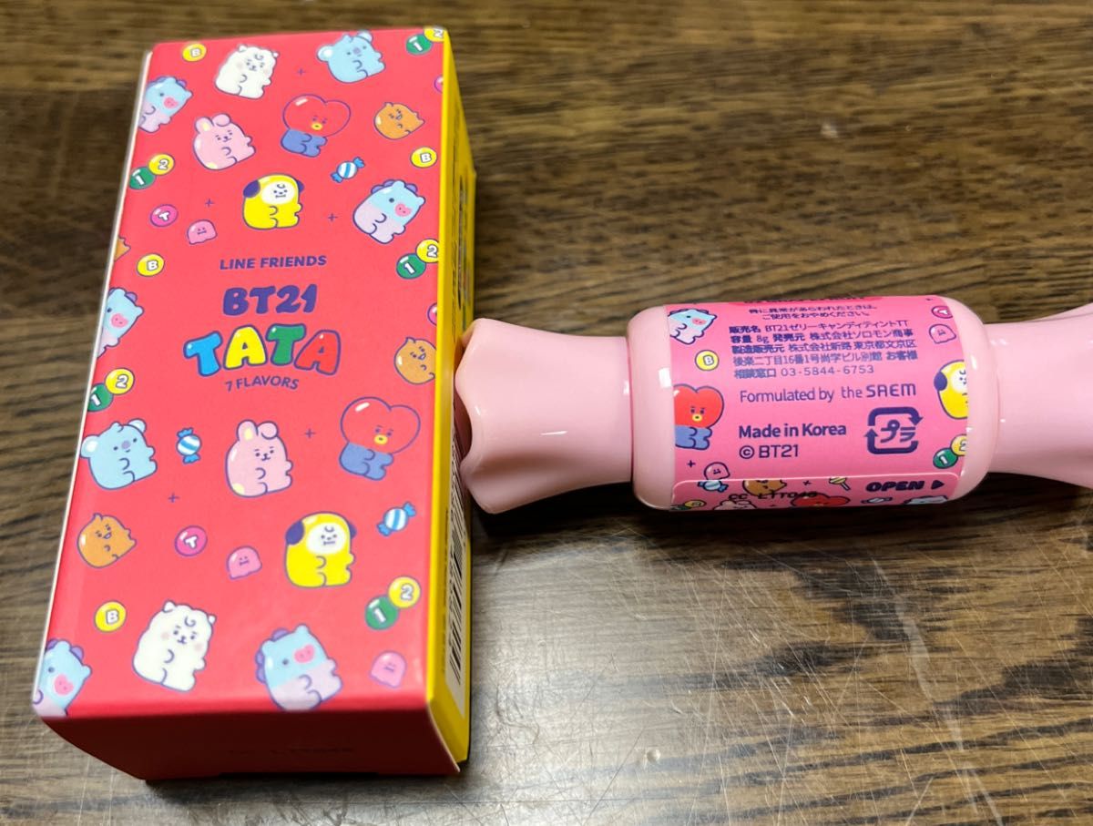 BT21 公式 ゼリーキャンディティント JELLY CANDY TINT ティント リップ 韓国コスメ リップティント BTS