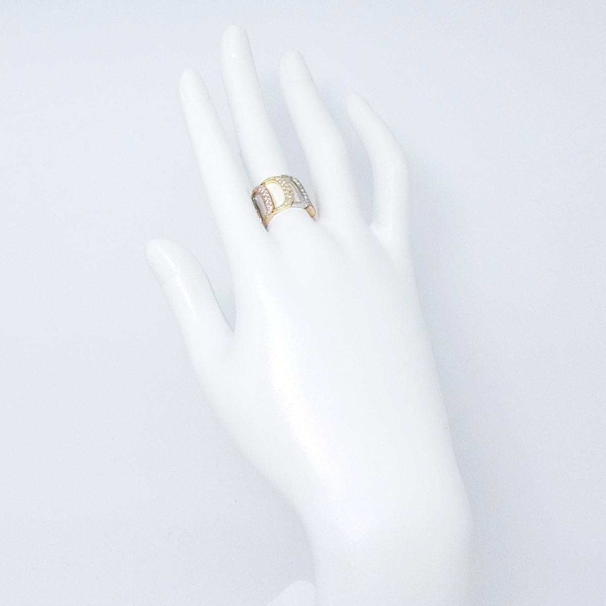 最大80%オフ 62500円 【送料無料】ダミアーニ DAMIANI 750スリーカラー 指輪