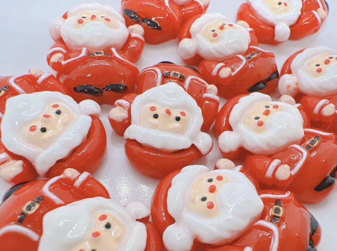  Christmas ④ Santa Claus deco parts plastic parts Christmas parts winter 