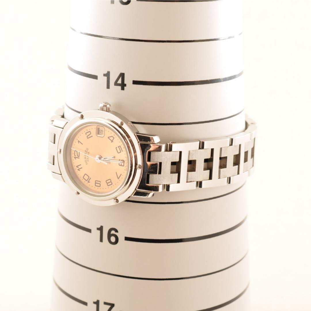 保証付 極美品 Hermes エルメス　クリッパー 　CL4.210　レディース　腕時計