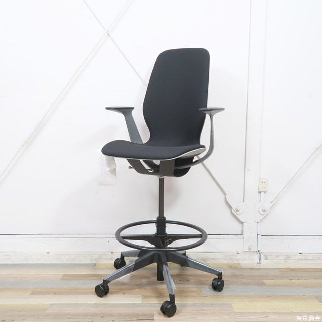 クラシック 【展示品】steelcase SILQ シルク 固定肘 ハイシート