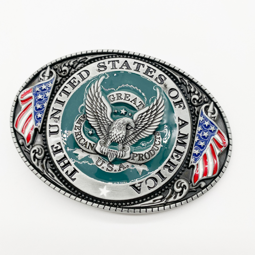  belt buckle only possible to exchange men's lady's metal fittings parts kind casual hawk America 