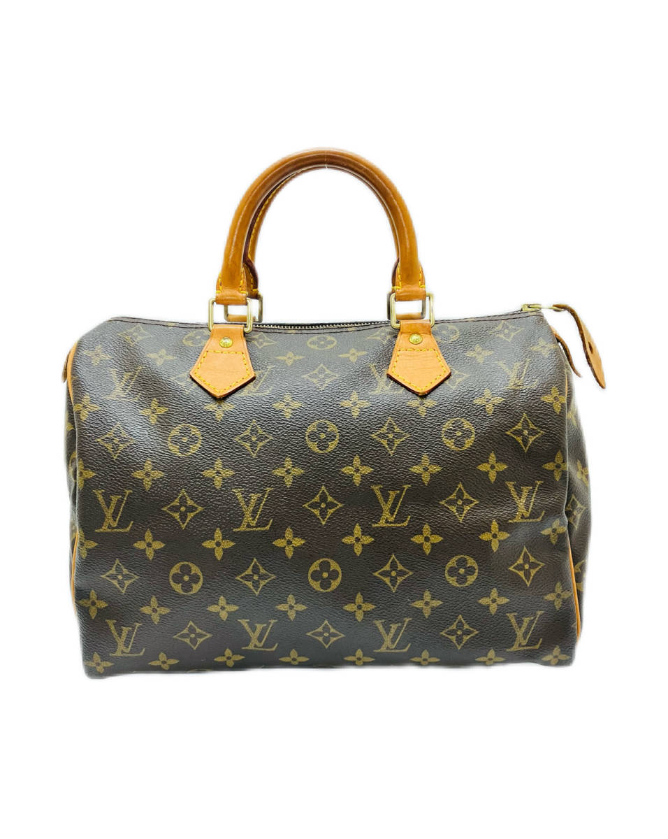 【USED品・保管品】＊保存袋付き＊LOUIS VUITTON ルイヴィトン モノグラム スピーディ30 ハンドバッグ M41526 TH0042 ミニボストンバッグ