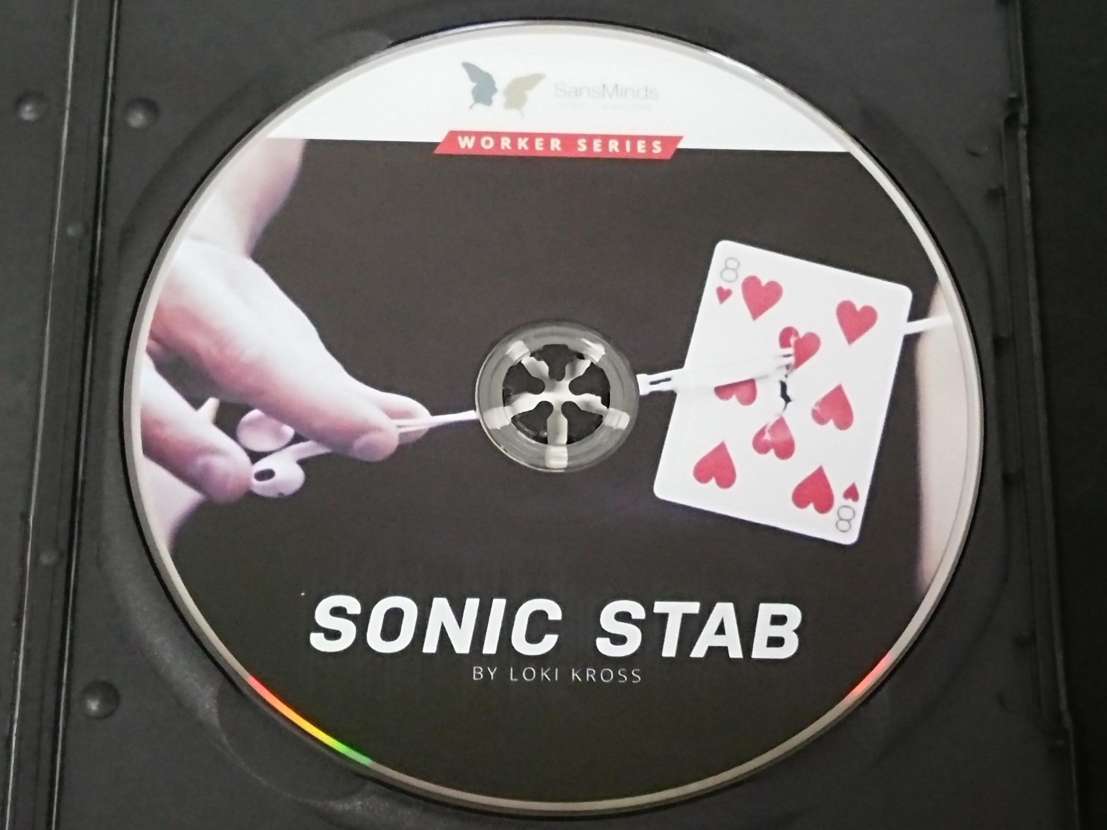 【D195】SONIC STAB ソニック・スタブ LOKI KROSS ロキ・クロス レア DVD マジック 手品の画像3