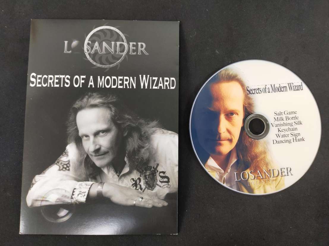 【M247】Secrets of a Modern Wizard by Losander　ロザンダー　DVD　クロースアップ　サムチップ　マジック　手品_画像1