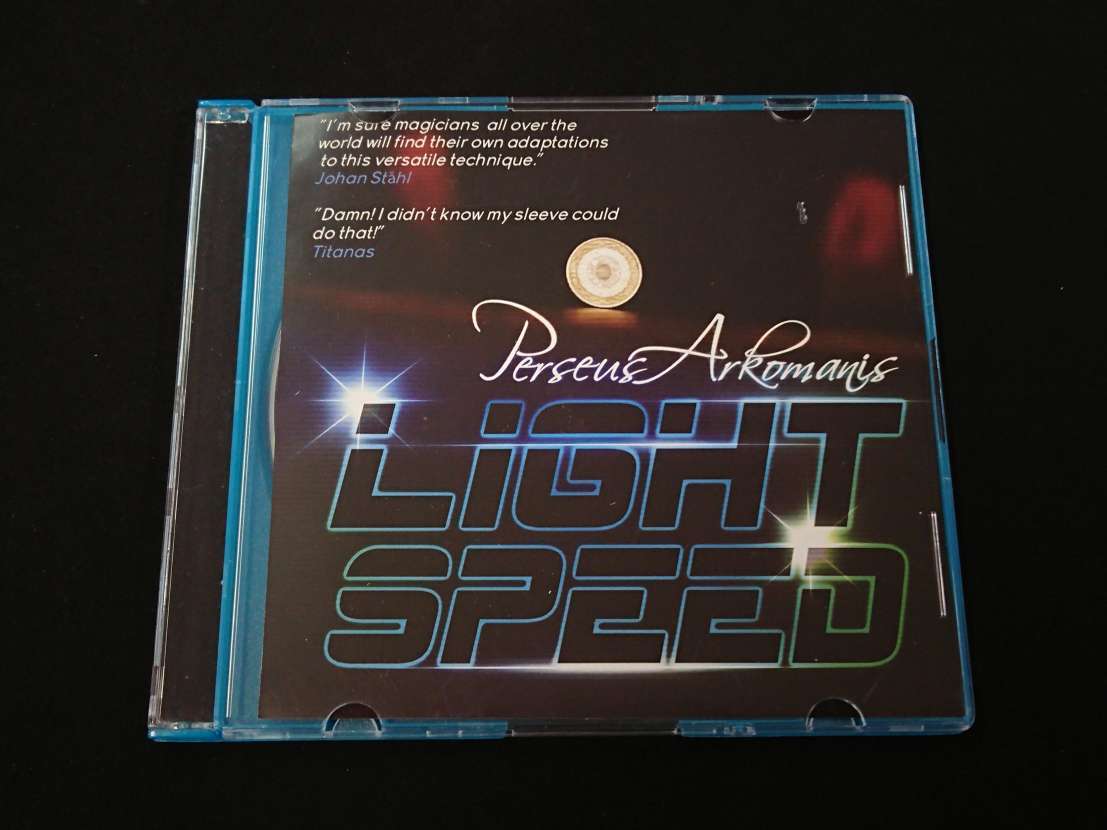 【M84】LIGHT SPEED　ライトスピード　Perseus Arkomanis　ペルセウス・アルコマニス　コイン　DVD　クロースアップ　マジック　手品_画像1