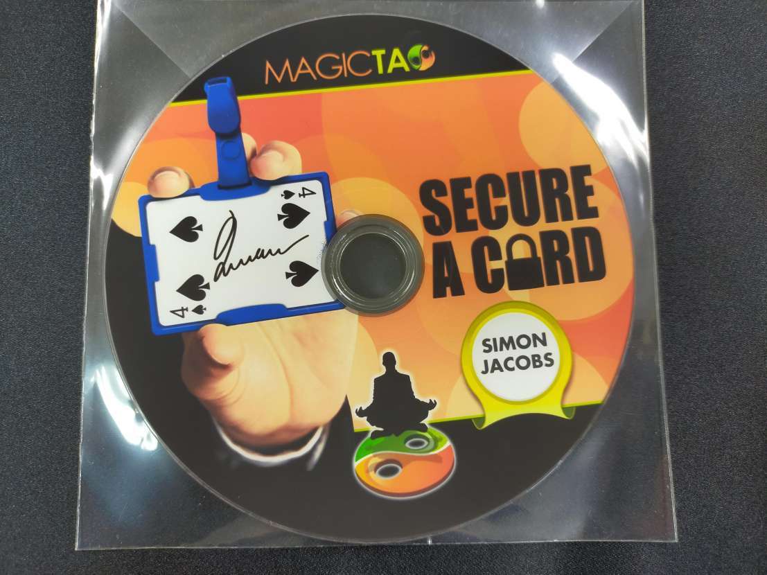 【M78】SECURE CARD　セキュアカード　Simon Jacob　サイモン・ジェイコブ　カード　未開封　DVD　ギミック　マジック　手品_画像3