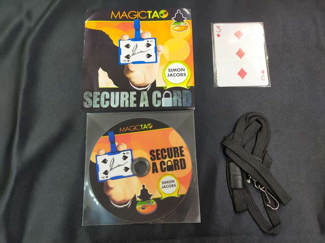 【M78】SECURE CARD　セキュアカード　Simon Jacob　サイモン・ジェイコブ　カード　未開封　DVD　ギミック　マジック　手品_画像1