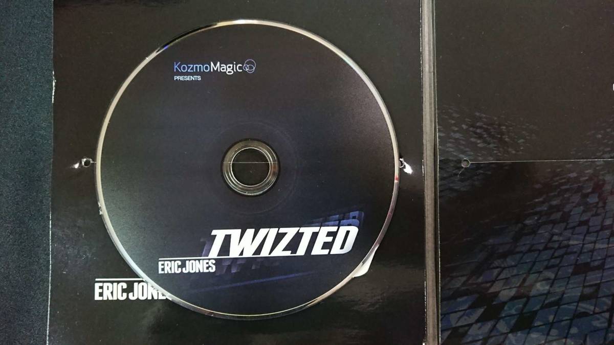 【M216】TWIZTED　ツイステッド　ERIC JONES　エリック・ジョーンズ　カード　DVD　マジック　マニュアル　レクチャー　トリック　手品 _画像3