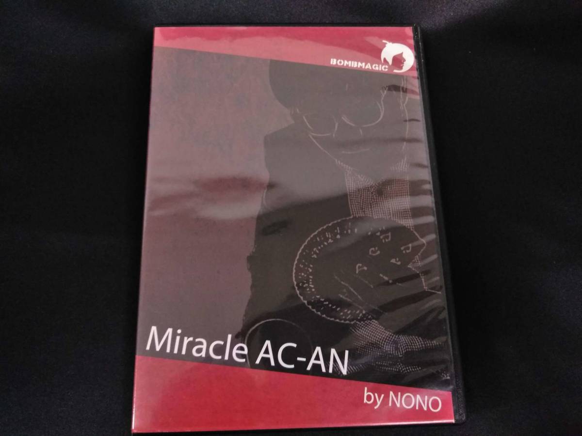 【D194】Miracle AC-AN　ミラクル・エニーカード・エニーナンバー　NONO　レア　DVD　マジック　マニュアル　レクチャー　トリック_画像1