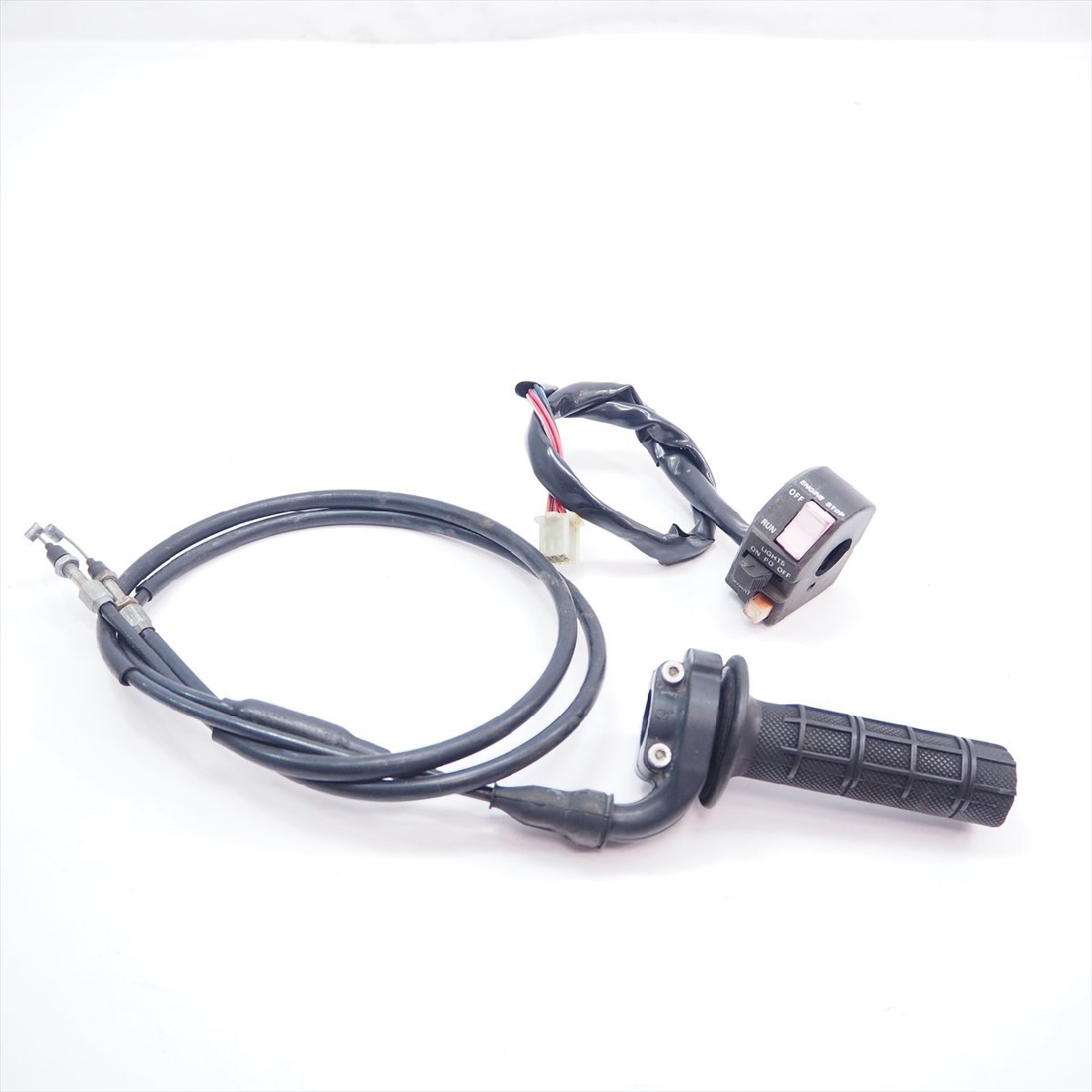 TT250R 4GY-005 93 year remove original handle switch right throttle holder grip wire Raido Raid 93-97 year 