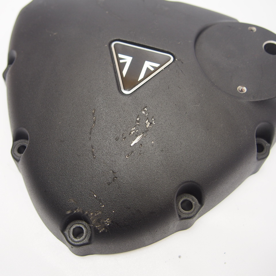  crack less! Triumph Scrambler 1200 original engine cover right bonnet bi