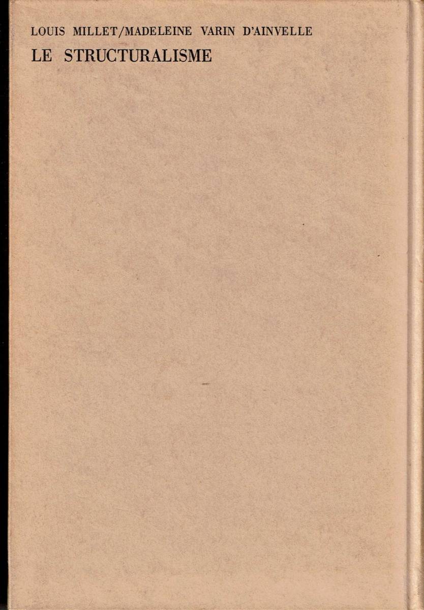 ルイ・ミレなど、構造主義、単行本 ,MG00002_画像1