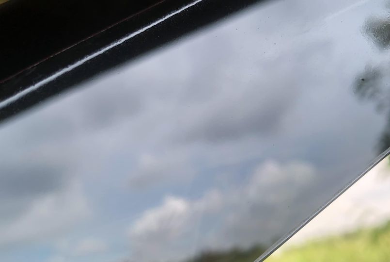 トヨタ　カローラ　AE　90　92　４ドア　セダン 　スモークタイプ ドアバイザー　USDM　エアロ　※ステッカープレゼント_画像4