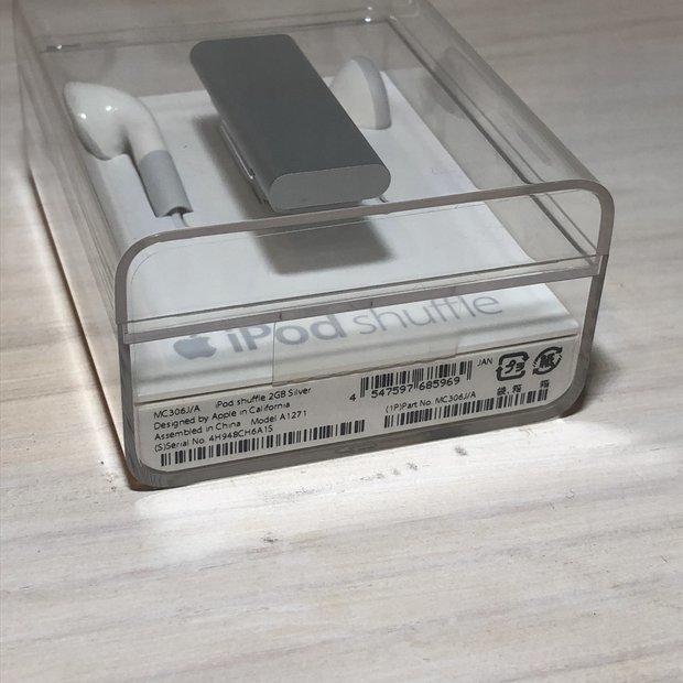 【未開封】　Apple アップル iPod shuffle アイポッド シャッフル 2GB A1271_画像4