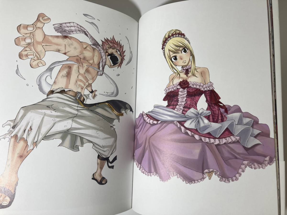 ★現状品★ 真島ヒロ FAIRY TAIL ILLUSTRATIONS フェアリーテイル画集_画像4