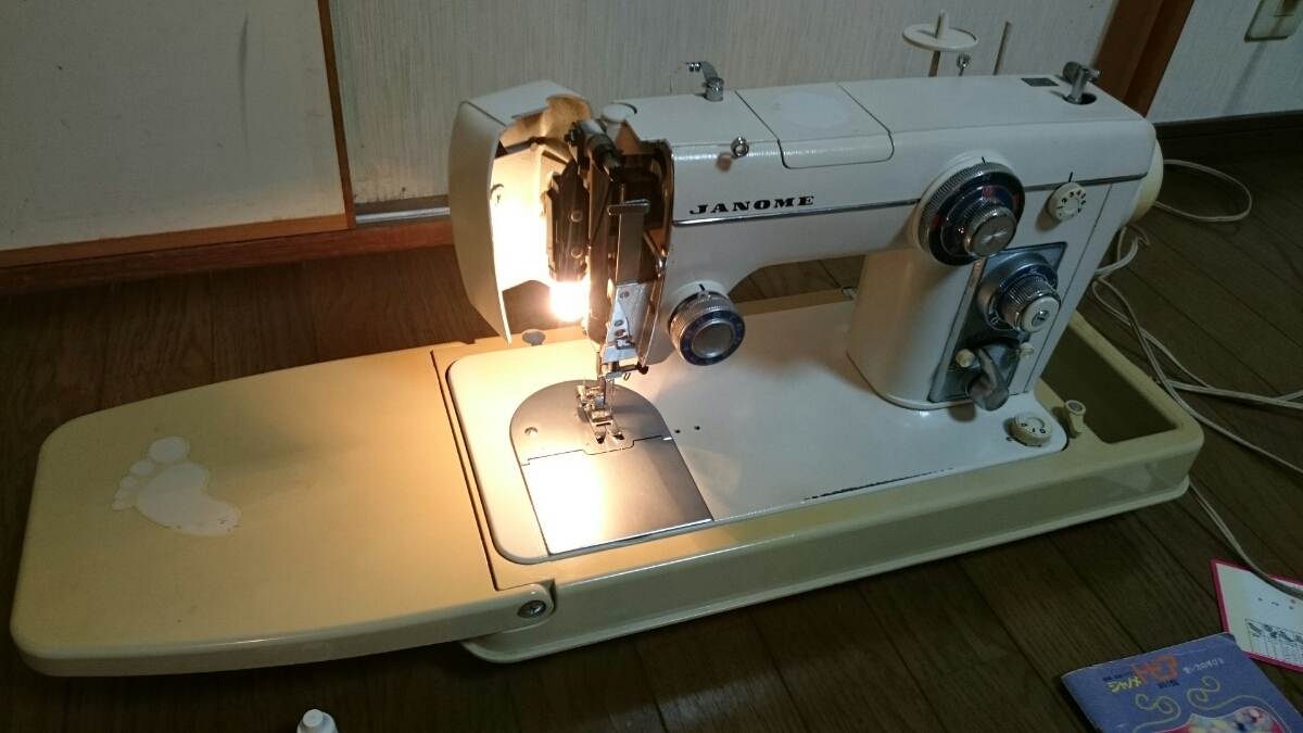 real movement goods Janome 801 sewing machine JANOME stepping